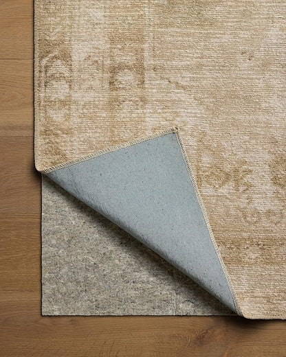Loloi Amber Lewis Cambria Collection CBR-04 Natural/Jade 5'-0" x 7'-6" Area Rug Jute, Neutral, Vintage Style, Antique Tone, Living, Bedroom, Dining, Carpet