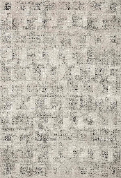 Loloi Kamala Collection KAM-01 Grey/Graphite 2'-7" x 10'-0" Runner Rug