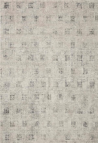Loloi Kamala Collection KAM-01 Grey/Graphite 2'-7" x 12'-0" Runner Rug