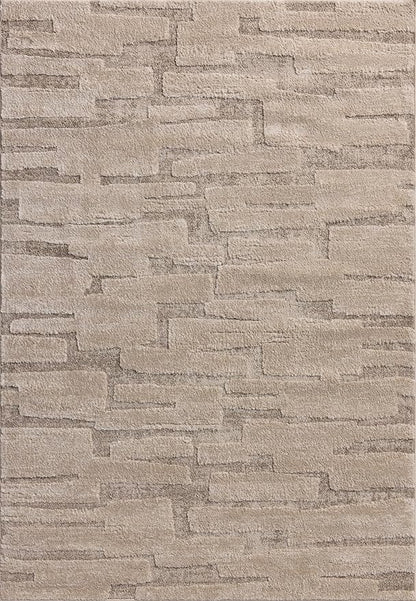 Loloi Amber Lewis Monty Collection MOT-04 Taupe/Beige 4'-0" x 6'-0", .50" Pile Height, Accent Rug