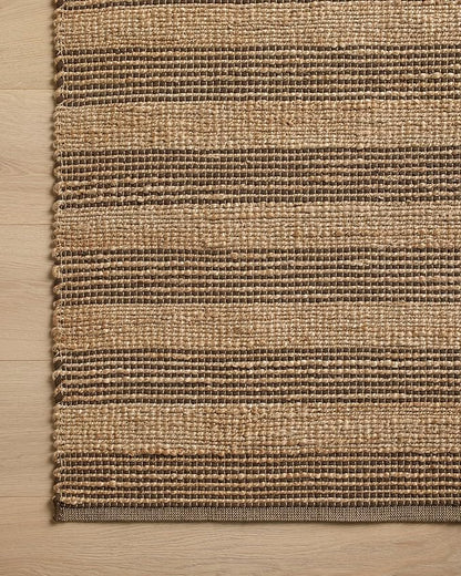 Loloi Chris Loves Julia Judy Collection JUD-06 Natural/Chocolate 5'-0" x 7'-6" Area Rug