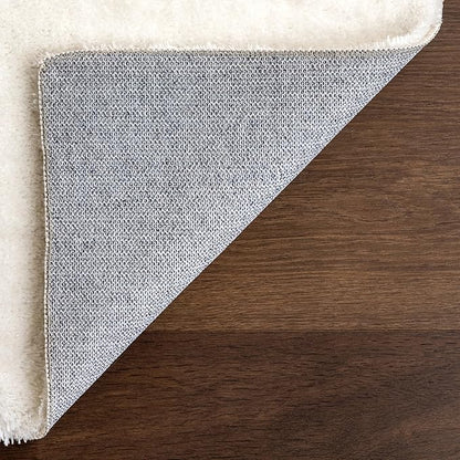 nuLOOM 6' x 9' Cozy Plush SuperiorWash Area Rug, Machine Washable, Non-Slip, Soft Fluffy Shag Carpet for Living Room Bedroom Kids Room Nursery Home Decor, Loni White