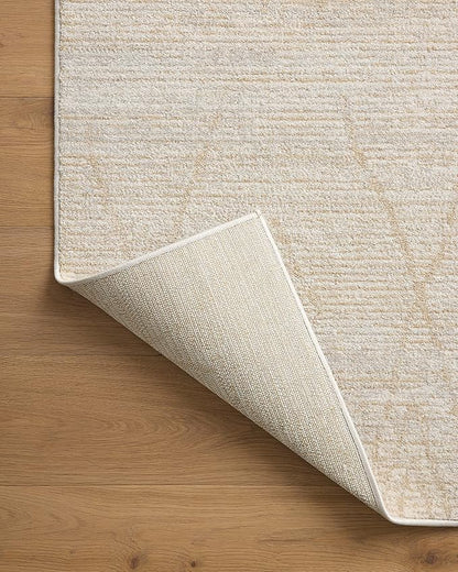 Loloi Kamala Collection KAM-03 Natural/Mist 6'-7" x 9'-6" Area Rug