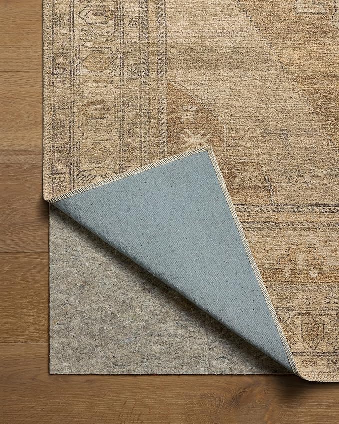 Loloi Amber Lewis Cambria Collection CBR-03 Taupe/Antique Bronze 2'-3" x 3'-9" Accent Rug Jute, Neutral, Vintage Style, Antique Tone, Living, Bedroom, Dining, Carpet