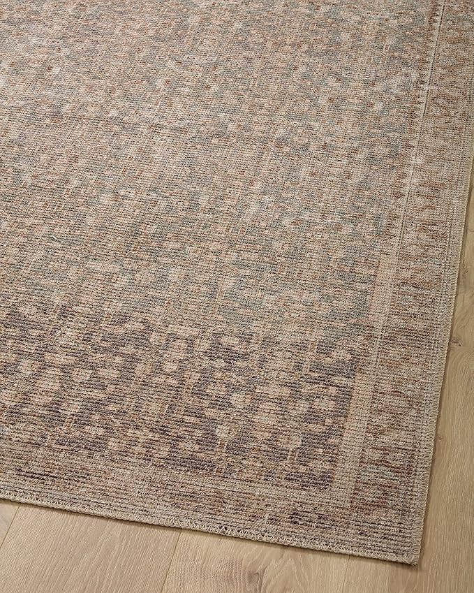 Loloi Angela Rose Aubrey Collection AUB-04 Sage/Bark 2'-0" x 5'-0", .19" Pile Height, Accent Rug