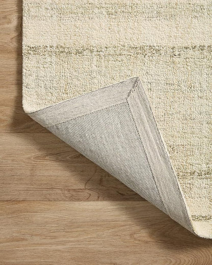 Loloi Chris Loves Julia Chris Collection CHR-02 Natural/Sage 2'-3'' x 3'-9'', .50" Pile Height, Accent Rug