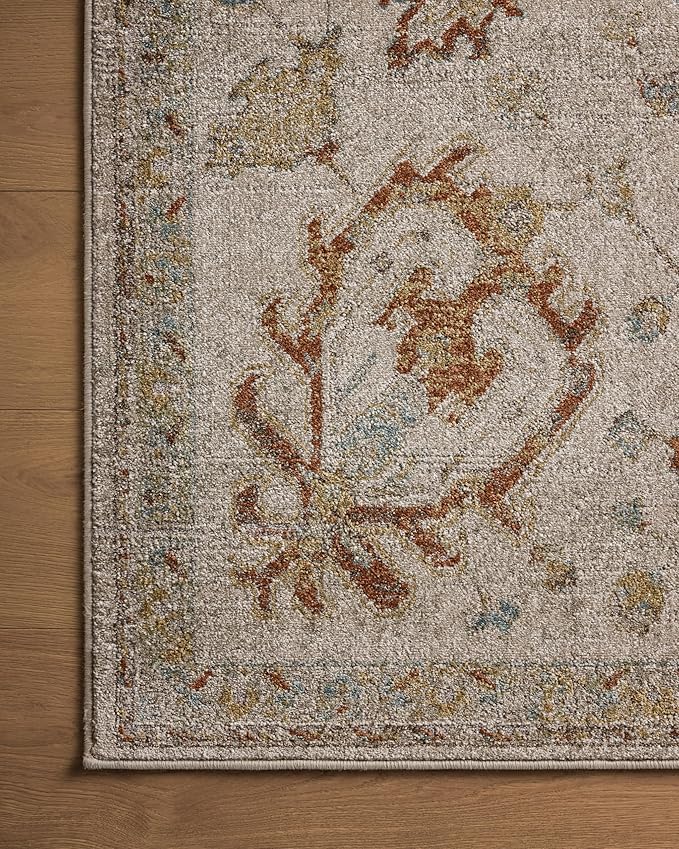 Loloi Magnolia Home by Joanna Gaines Mona Collection MOA-02 Oatmeal/Multi 10'-0" x 14'-0" Area Rug