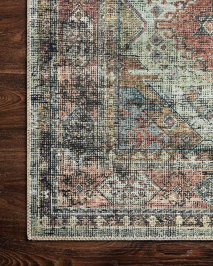 Loloi Skye Collection SKY-06 Apricot/Mist 6'-0" x 9'-0" Area Rug