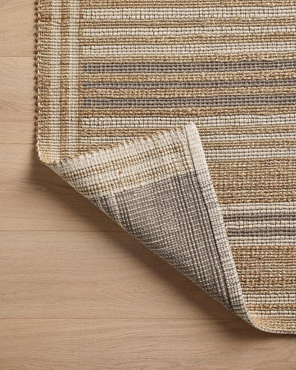 Loloi Chris Loves Julia Judy Collection JUD-03 Natural/Dove 7'-9" x 9'-9" Area Rug