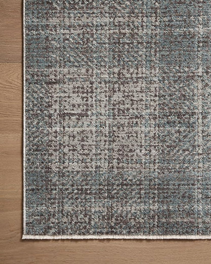 Loloi Angela Rose Ember Collection EMB-09 Denim/Charcoal 3'-6" x 5'-6" Accent Rug