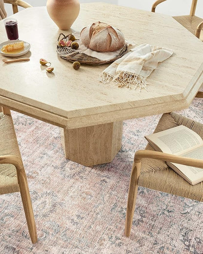 Loloi Skye Collection SKY-01 Blush/Grey 2'-0" x 5'-0" Accent Rug