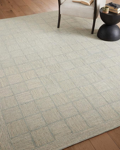 Loloi Chris Loves Julia Francis Collection FRA-03 Silver/Sky 11'-6" x 15' Area Rug
