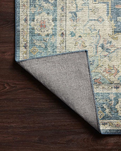 Loloi Skye Collection SKY-12 Ocean/Multi 2'-6" x 12'-0" Runner Rug