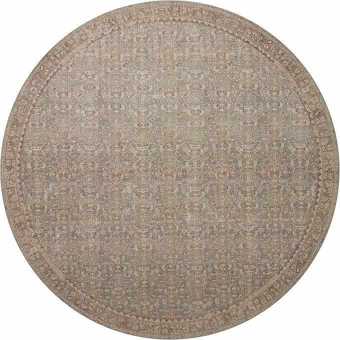 Loloi Angela Rose Aubrey Collection AUB-04 Sage/Bark 10'-0" x 14'-0", .19" Pile Height, Area Rug