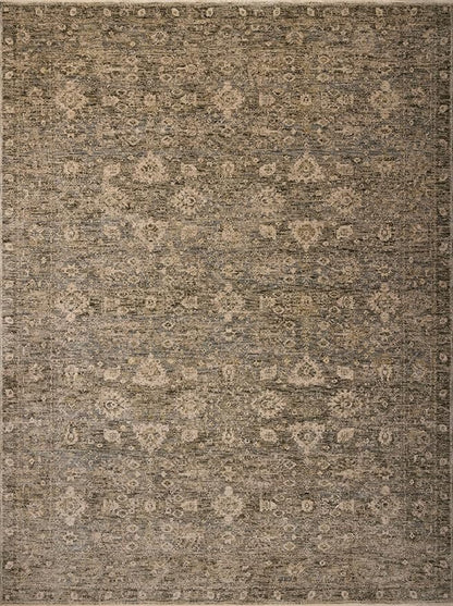 Loloi Magnolia Home by Joanna Gaines Junie Collection JUE-06 Lagoon/Natural 2'-7" x 8'-0", .38 Pile Height, Runner Rug