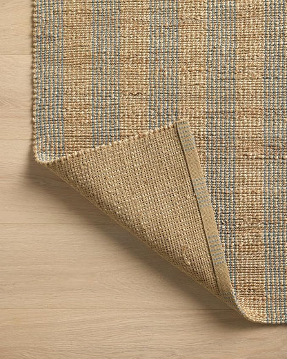 Loloi Chris Loves Julia Judy Collection JUD-04 Natural/Sky 9'-3" x 13' Area Rug
