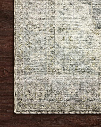 Loloi II Skye Collection SKY-12 Charcoal/Dove 2'-3" x 3'-9" Accent Rug