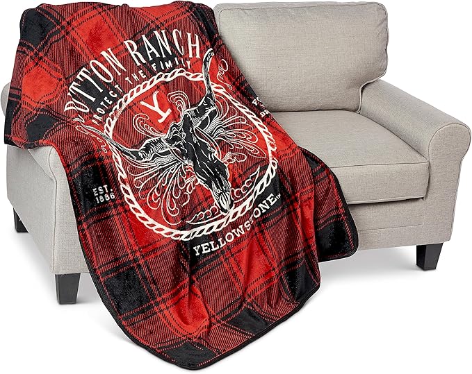 Northwest Yellowstone Silk Touch Throw Blanket, 46" x 60", Protect The Family
