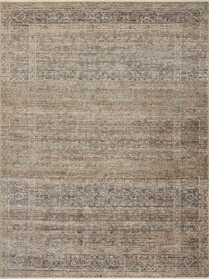 Loloi Amber Lewis Molly Collection MOL-04 Navy/Blush 2'-7" x 10'-0" Low Pile Runner Rug