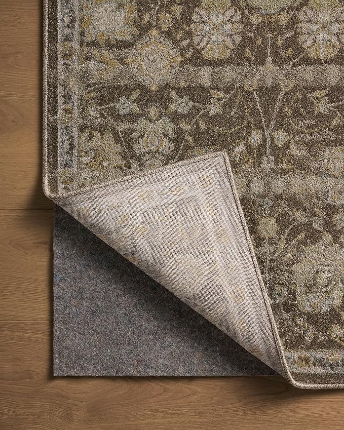 Loloi Magnolia Home by Joanna Gaines Mona Collection MOA-03 BARK/Natural 11'-6" x 15'-6" Area Rug