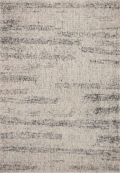 Loloi Darby Collection DAR-02 Oatmeal/Charcoal 2'-7" x 4' Accent Rug